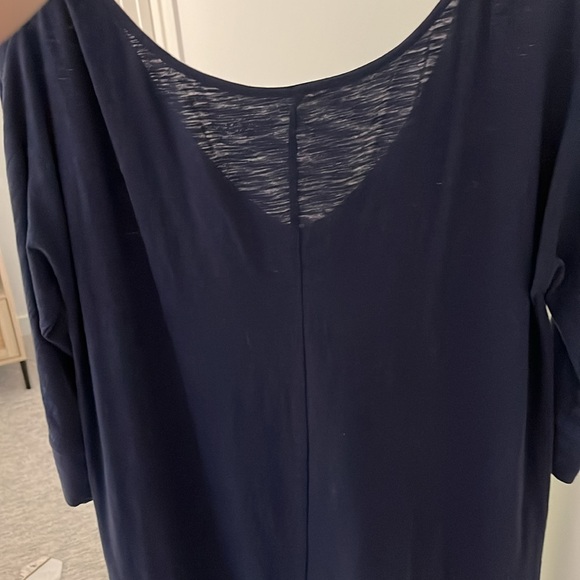 Lily Pulitzer navy blue cotton dress, small - Picture 4 of 4